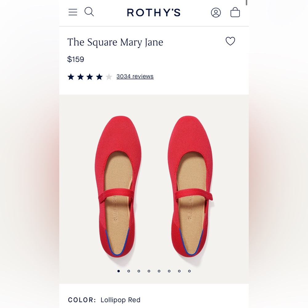 Rothy’s Square Mary Jane
